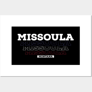 Missoula Montana USA Vintage Posters and Art